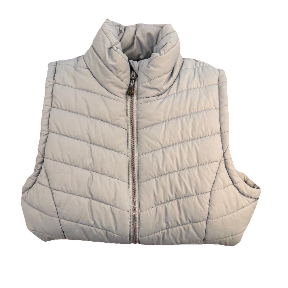 DSG Quilted Puffer Vest Blue Women's Size Small Walking Active Light - Picture 3 of 12